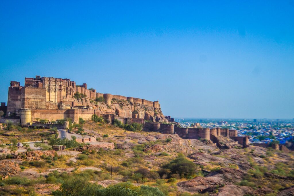 Mehrangarh Fort Historical Places in India.