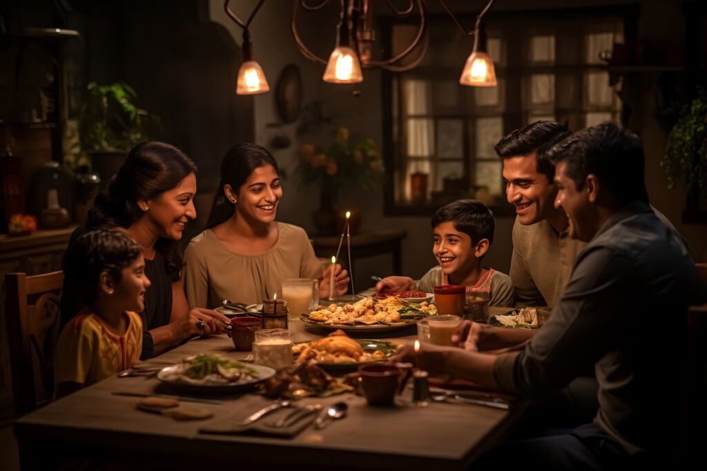 family meal indian traditions that still exist