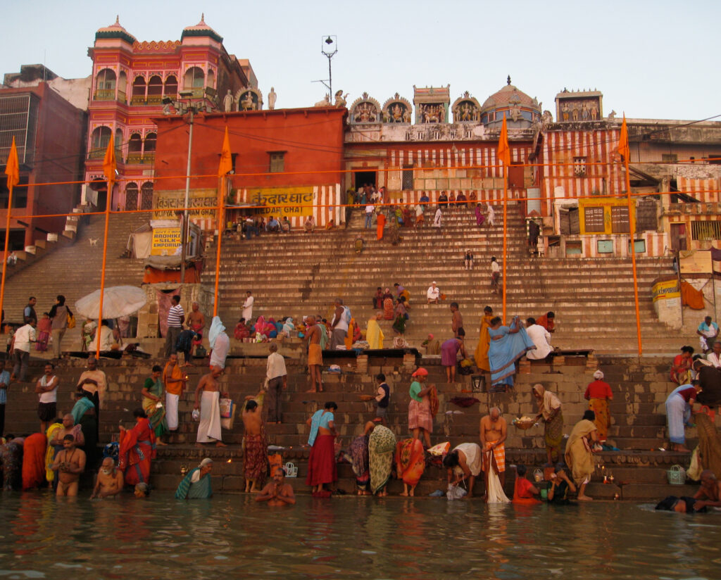 Varanasi - dawn on the riverside